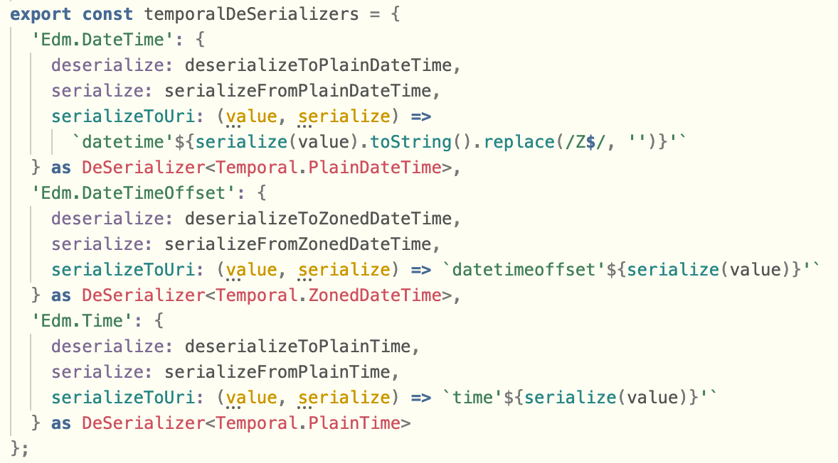 example temporal serializer