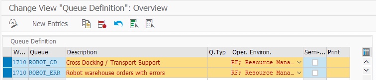 queue determination in sap ewm