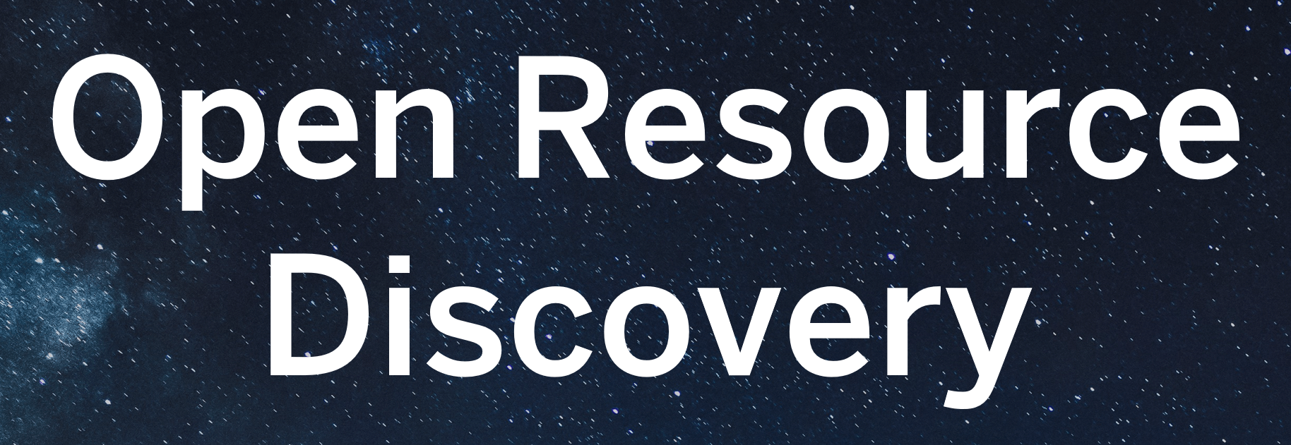 Open Resource Discovery
