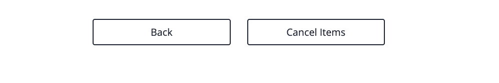 Cancel Items Button