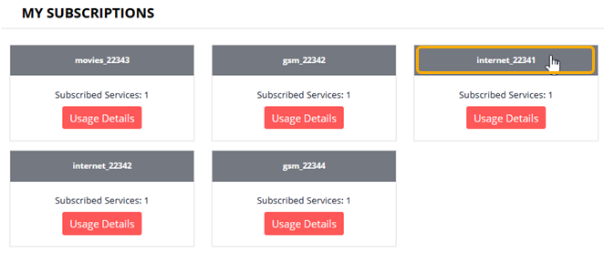 My Subscriptions