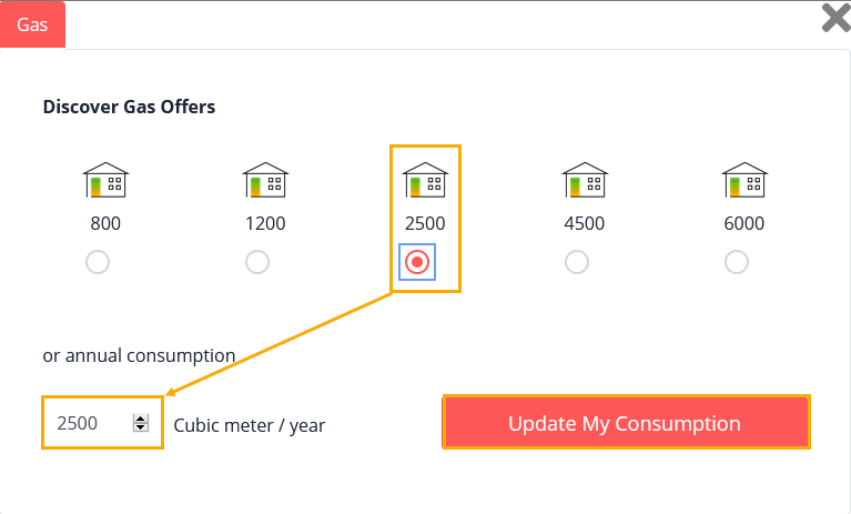 Update Consumption